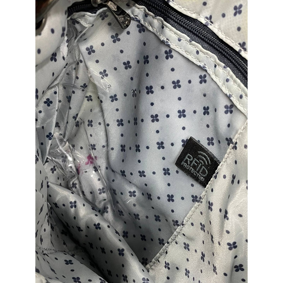 Lug Swivel Convertible Crossbody Bag Lily Grey RFID Protected - Picture 7 of 8